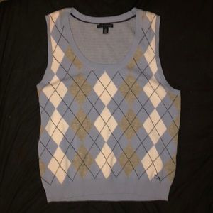 Blue Tommy Hilfiger Sweater Vest